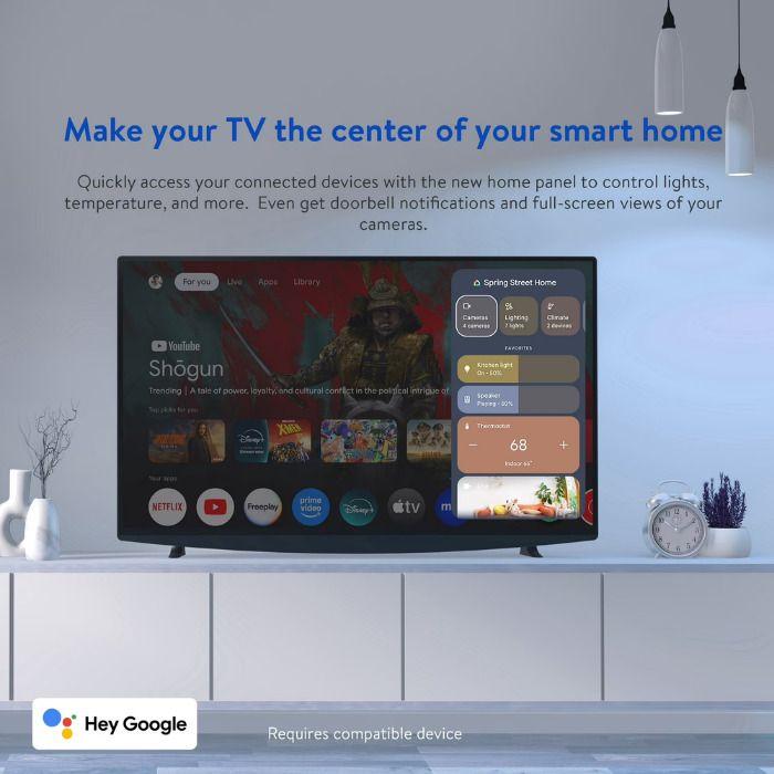 ONN 4K Pro Streaming Device with Google TV & Gemini | 32GB 4K UHD