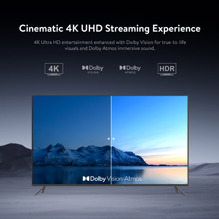 Onn 4K Pro Streaming Device with Google TV & Gemini (2026) | 4K UHD, 32GB