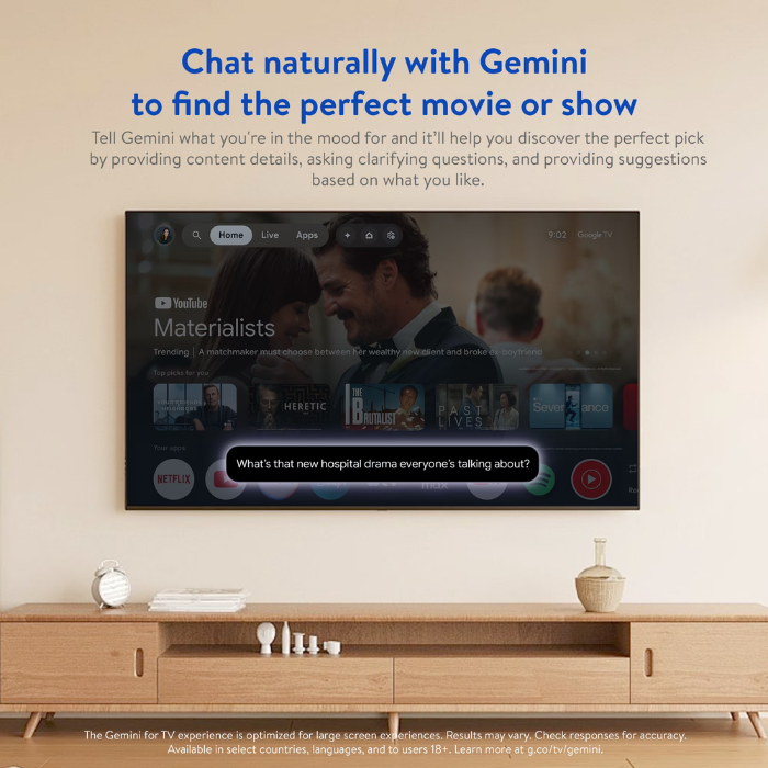 Onn 4K Pro Streaming Device with Google TV & Gemini (2026) | 4K UHD, 32GB